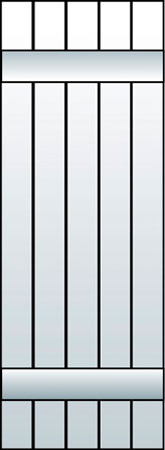 M1-J5 - Board & Batten, Joined (5 Boards)