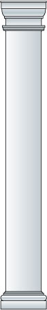 Square Fiberglass Columns
