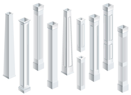 Square Column Wraps